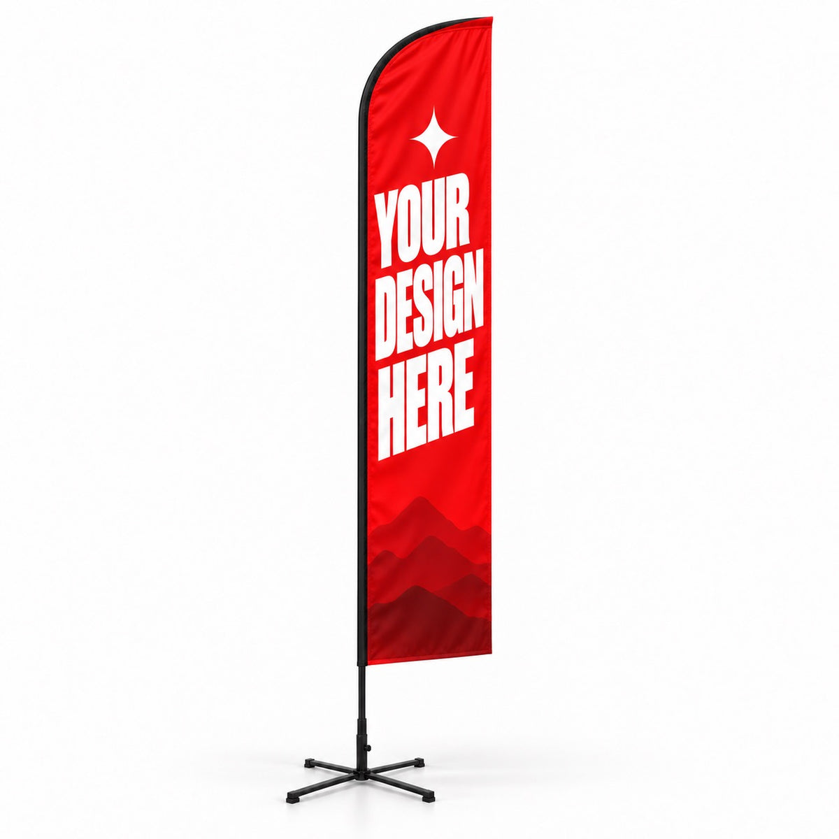 Straight Custom Flag